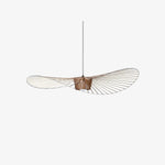 Afbeelding laden in galerijweergave, Spirava Moderne Stro Hanglamp – Minimalistische Sculpturale Plafondlamp voor Woonkamer N50