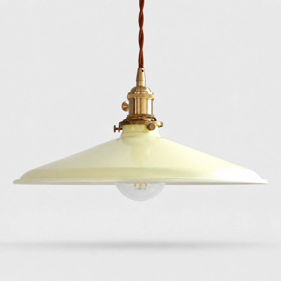 Lampada a sospensione nordica rustica fatta a mano con effetto arrugginito