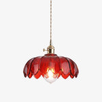 Afbeelding laden in galerijweergave, Petalbloom Rustieke Tulp Glazen Hanglamp – Bloemknop Design Hanglamp voor Eetruimte N58