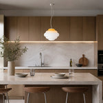 Load image into Gallery viewer, Gossax Cloud Glass Shaped Pendant Light - Nordic Style for Dining Room and Kitchen Island