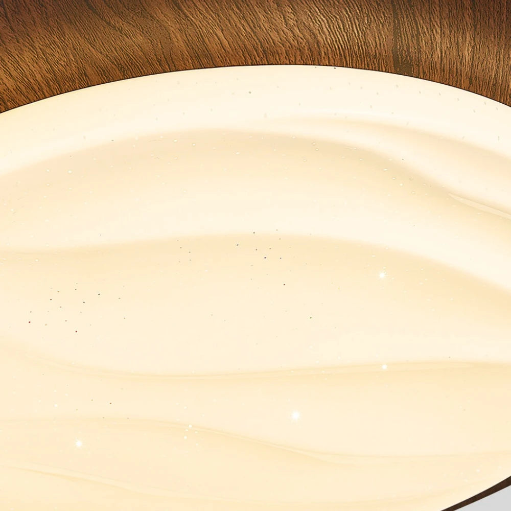 Walnut RGB Dynamic Sky Flush Mount Ceiling Light