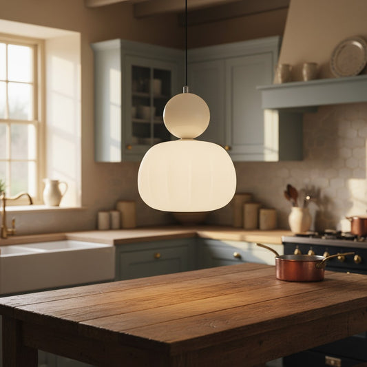 Ornavigo Modern Art Deco Pendant Light – Bauhaus Inspired Lighting for Kitchen Island