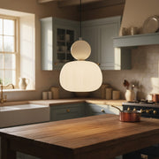 Suspension art déco moderne Ornavigo – Éclairage inspiré Bauhaus pour îlot de cuisine