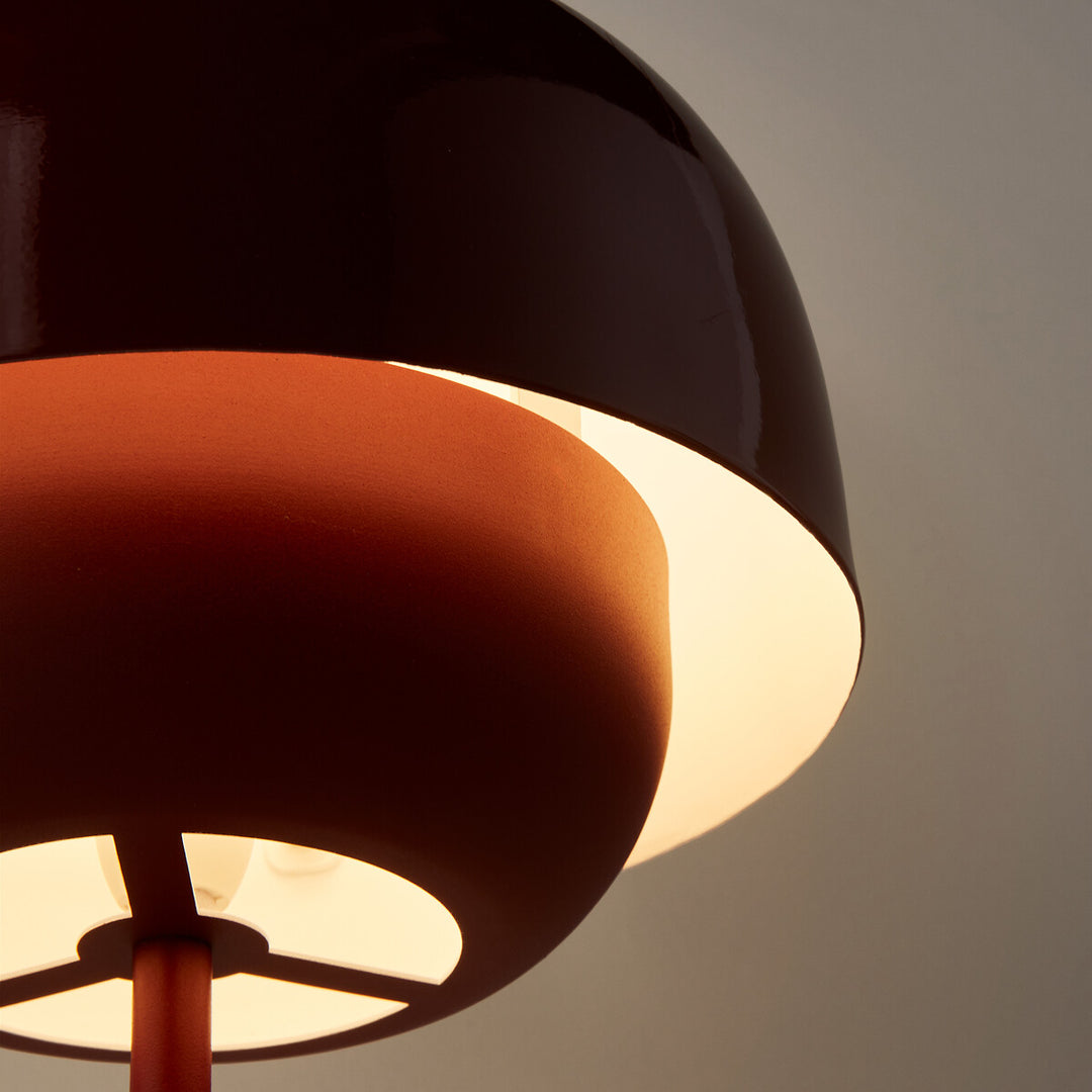 Clinco Modern Colorful Metal Lampshade Table Lamp for Dining room