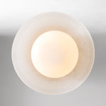 Load image into Gallery viewer, Elorina Sconce Wall Light - Textured Metal or Glass Shade
