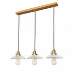 Cargar imagen en el visor de la Galería, pleated ceramic pendant light 05