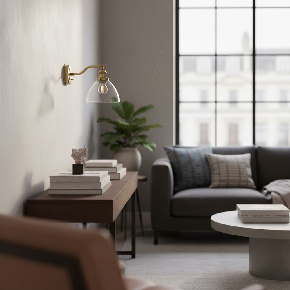 Auroris Contemporary Wall Light for Hallway & Entryway