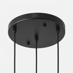 Cargar imagen en el visor de la Galería, Round ceiling canopy and suspension connection detail