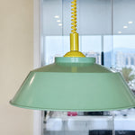 Carica l'immagine nella visualizzazione Galleria, Memphis pendant painted metal and adjustable cord detail
