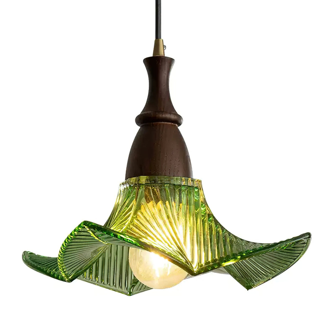 Lampa wisząca Lila ze szkła