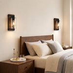 Cargar imagen en el visor de la Galería, Wall sconce installed beside a bedroom nightstand