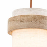 Carica l'immagine nella visualizzazione Galleria, Travertine ring front detail