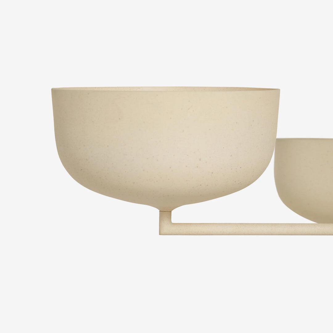 Lustrona Lampadario Multi-Luce con Paralumi a Cupola in Metallo - Design Moderno Semplificato per Sala da Pranzo