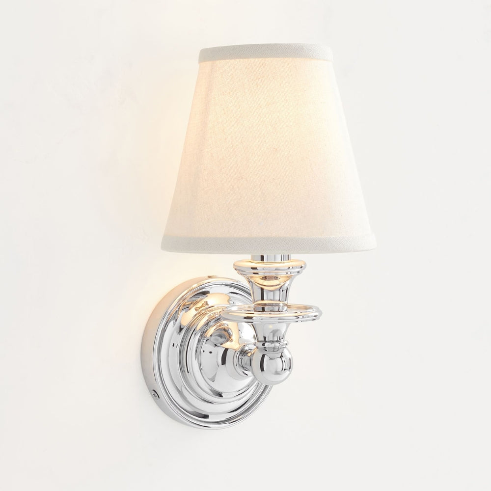 Kalvora Fabric Shade Wall Sconce - Stylish Accent Lighting