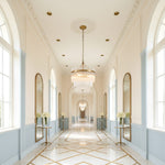 Bild in der Galerieansicht laden, RibGlow Pendelleuchte – Trio-Pendelleuchte mit eleganten Glasstäben für Esszimmer oder Flur