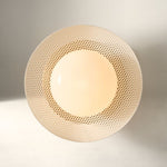 Load image into Gallery viewer, Elorina Sconce Wall Light - Textured Metal or Glass Shade
