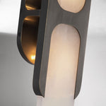 Afbeelding laden in galerijweergave, Alinara Wandlamp - Albast Moderne Klassieke Wandkandelaar voor Luxe