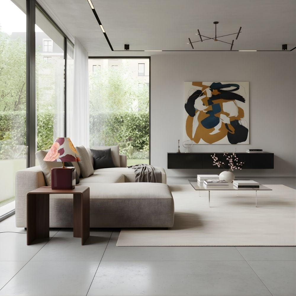 Aeva Ceramiczna lampa stołowa - Nowoczesny design Grace z zabawnym polskim akcentem