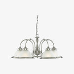 Charger l’image dans la visionneuse de la galerie, Suspension en verre côtelé TF Vintora – Finition métallique élégante pour cuisines, salles à manger et couloirs