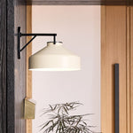 Load image into Gallery viewer, Hanton Minimalist Outdoor Wall Light - Matte Metal Industrial Sconce
