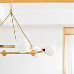 Load image into Gallery viewer, Brelia Round Light Chandelier - Modern Globe Chandelier in Stylish Design
