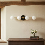 Load image into Gallery viewer, Glorica Glass Long Vanity Light - Modern Minimalist Wall Sconce Design
