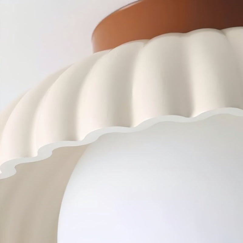 Orbion Sculpturale Ring Plafondlamp – Retro Futuristisch Ontwerp Decoratieve Plafondlamp N55