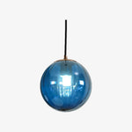 Charger l'image dans la visionneuse de la galerie, Suspension globe en verre et métal Lunorie – Suspension sculptée réglable pour espaces de repas