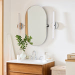 Load image into Gallery viewer, Voro Modern LED Wall Sconce - Metal Bathroom &amp; Hallway Lighting Fixture
