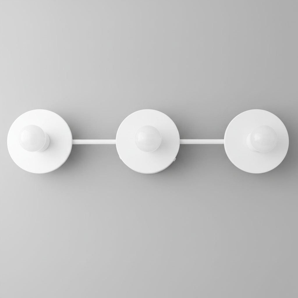 Radiro Globe Triple Sphere Modern Vanity Light for Bathroom