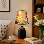 Afbeelding laden in galerijweergave, Liberty Fabric Floral Ceramic Table Lamp