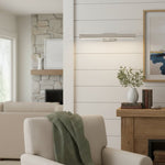 Afbeelding laden in galerijweergave, Libris Wandgemonteerde Schilderijlamp - Minimalistisch Lineair Metalen Frame voor Kunstwerken &amp; Gang