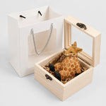 Bild in die Galerieansicht laden, Hand-carved wooden animal phone stand
