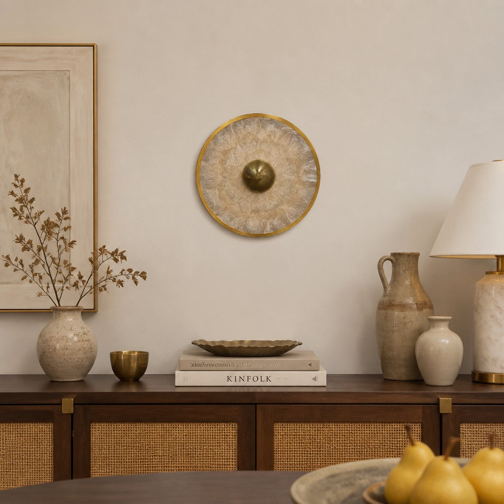 Shellure Nordic Shell Wall Lamp - Elegant Patterned Light for Living Room
