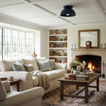 Load image into Gallery viewer, Metio Multi-Color Dome Flush Mount Ceiling Light Contemporary for Dining Area &amp; Entry
