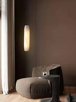 Load image into Gallery viewer, Alabaster Flute Pendant Light