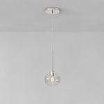 Load image into Gallery viewer, Selvion Sculptural Globe Pendant Light - Modern Glass Pendant Lamp - Sleek Design
