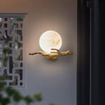 Bild in die Galerieansicht laden, Retro Zweige Alabaster Wandleuchte