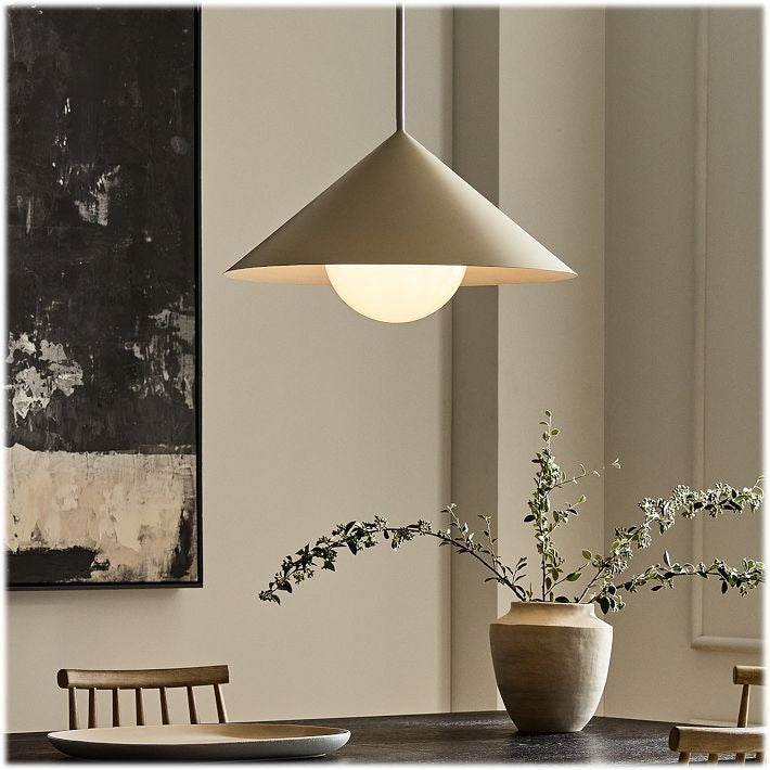 Brivana Adjustable Pendant – Cone Shade Light for Kitchen or Dining
