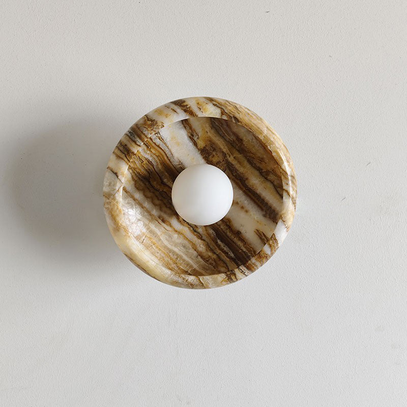 Piedra Marmor-Wandleuchte