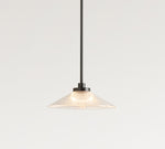 Load image into Gallery viewer, Bravira Ribbed Glass Pendant Light - Elegant Kitchen Island Lamp

