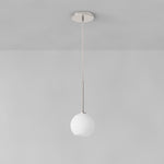 Load image into Gallery viewer, Selvion Sculptural Globe Pendant Light - Modern Glass Pendant Lamp - Sleek Design
