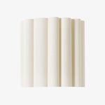 Afbeelding laden in galerijweergave, Velura Linnen Gevouwen Wandlamp - Stoffen Zacht Geplooid Ontwerp Sfeerverlichting voor Slaapkamer of Gang