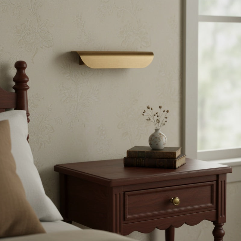 Applique da parete moderna in metallo Hidra – Applique minimalista a luce diretta verso il basso per case moderne