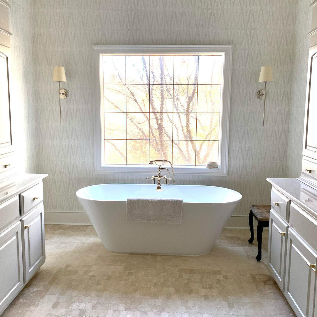 Averin Sleek Minimalist Fabric Wall Sconce for Bedroom & Living Spaces