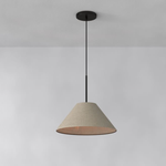 Load image into Gallery viewer, Conica Fabric Cone Pendant Light - Sculptural Modern Style for Cozy Spaces
