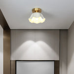 Bild in die Galerieansicht laden, Blossom Glow Mid-Century Keramik Deckenleuchte