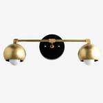 Load image into Gallery viewer, Metio Dome Decorative Vanity Light - Classic Orb Shade Bathroom Wall Lamp
