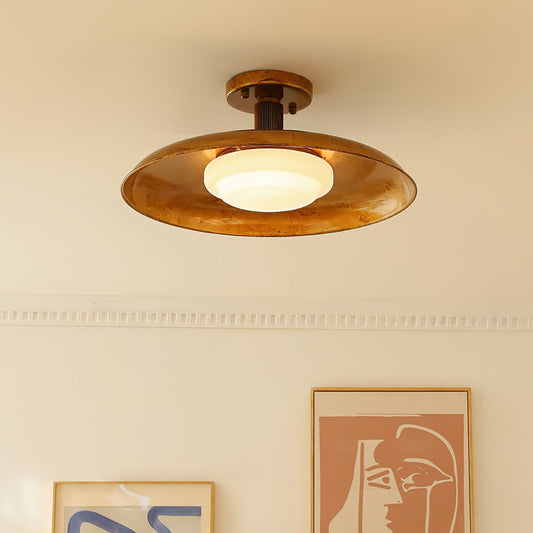 Luz de Techo de Panel Plano Estilo Tapa de Olla