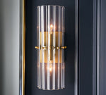 Load image into Gallery viewer, Lumora Crystal Wall Sconce – Elegant Lighting for Hallway &amp; Bedroom
